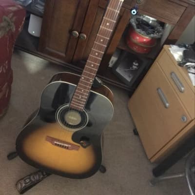 全国送料無料の通販 Sloped AJ-15 Epiphone Shoulder Acoustic Jumbo Advanced ギター