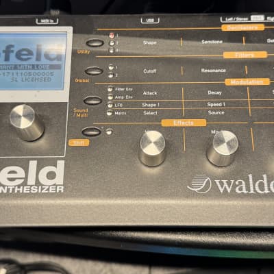 Waldorf Blofeld Desktop Synthesizer Bundle - Black Shadow - w/$250 extras!