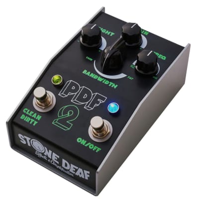 Stone Deaf PDF-2 Parametric Overdrive Guitar Effect Pedal with Adjustable Gain image 6