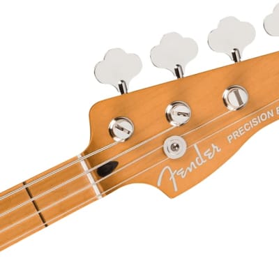 Fender Player Plus Precision Electric Bass. Maple Fingerboard, Fiesta Red image 5
