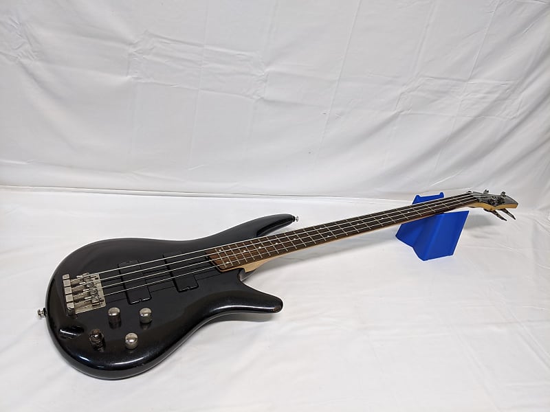 Ibanez SDGR Soundgear SR300 2008 Black Active EQ 4 String Electric Bass  Guitar 24 Fret