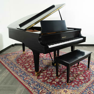 Baldwin 6'3" Model L Grand Piano | Satin Ebony | SN: 324966 image 1