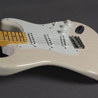 Fender Custom Shop Stratocaster 1955 Hardtail Aged White Blonde R129782 Bild 4