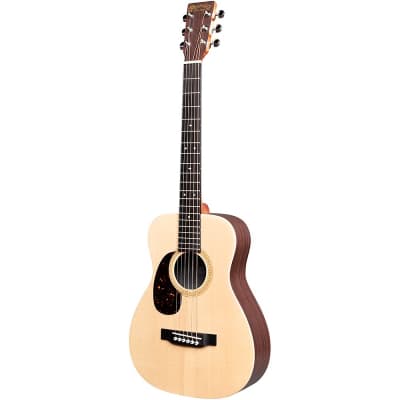 Martin LX1REL X Series Little Martin With Rosewood HPL Left-Handed Acoustic-Electric Guitar Regular Natural image 2