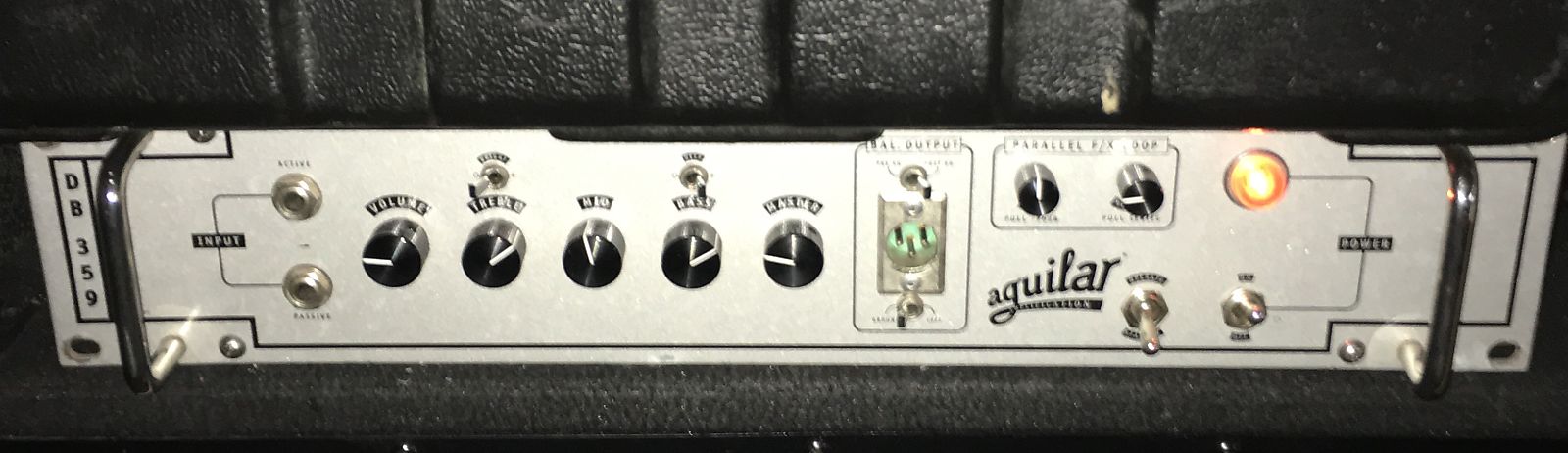 Aguilar DB 359 Rackmount Tube Bass Amp Head Reverb