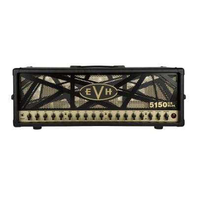 EVH 2250260000 5150 IIIS EL34 100W Amplifier Tube Head with EL34 Tubes and 3 Channels, Clean, Crunch and Lead (Black) image 1
