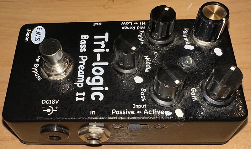 EWS tri-logic bass preamp 2 | Reverb