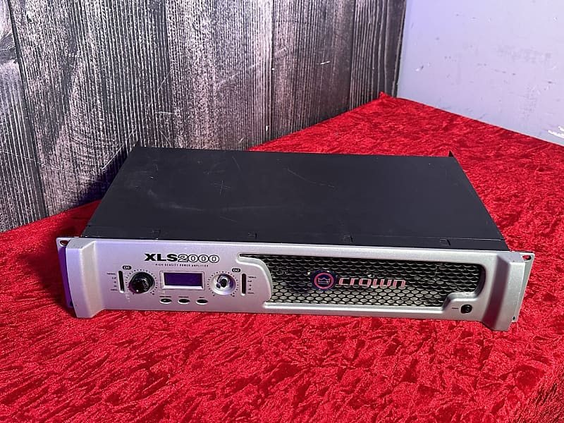 Crown XLS2000 Power Amplifier (Brooklyn, NY) | Reverb