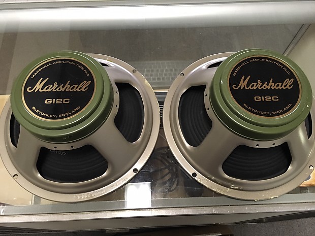 Marshall Celestion G12C 16 Ohm 25 Watt Guitar Amplifier Speakers G12C