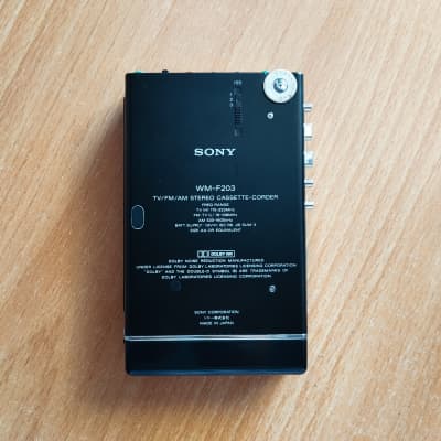 Sony WM F203 1987 - Sony Walkman radio recorder Cassette