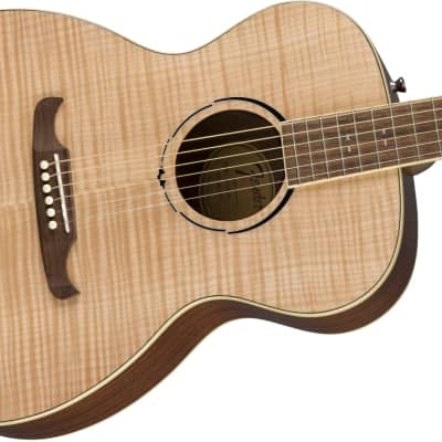 Fender FA-235E Concert Acoustic Electric Guitar, Laurel FB, Natural image 10