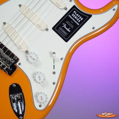 Fender David Gilmour MOD Player Series Stratocaster SSS-Capri Orange image 4