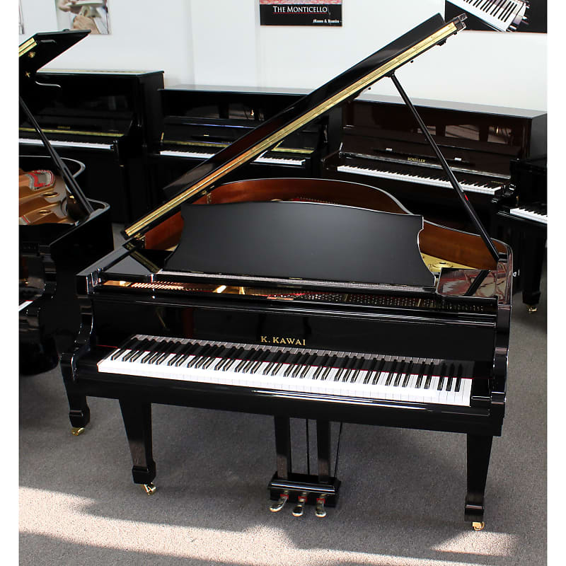Kawai Grand Piano 6'1 Black Polish image 1