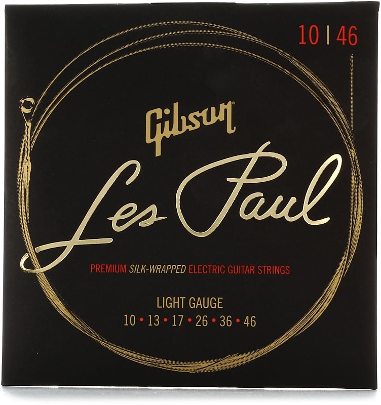 Gibson Les Paul Premium Electric Guitar Strings, Light 10-46 image 1