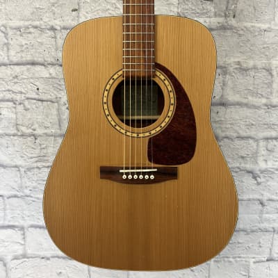 Simon & Patrick S&P6 Mahogany Cedar Acoustic Guitar with Hard Case for sale