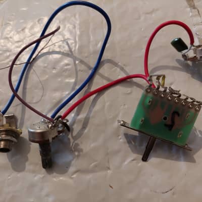 Haze Super Strat 5 way Switch Electronics Wiring Harness (Ready to install) image 1