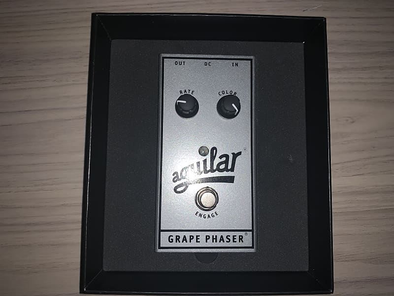 Aguilar Grape Bass Phaser Silver 25th Anniversary Edition 2020 - Silver image 1