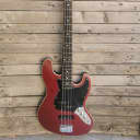 July Offer: Free Shipping RIF 982 Fender Jazz Aerodyne Red Bass Made in Japan U Serial AJB with hard
