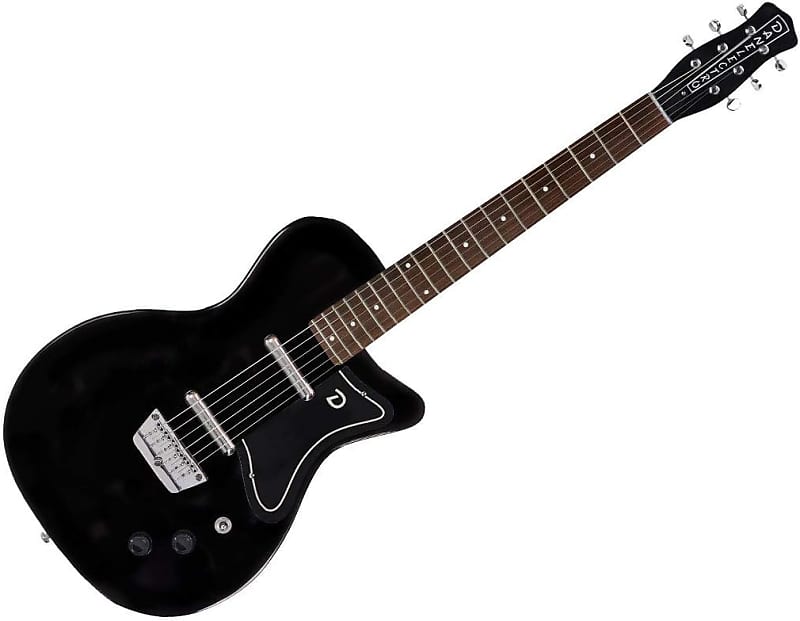 Danelectro '56 U2 Electric Guitar Black image 1