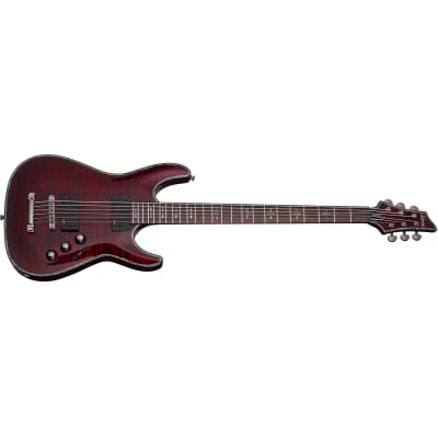 Schecter Hellraiser C-VI Baritone Black Cherry BCH Electric Guitar + Hard Case C6 C-6 CVI image 2