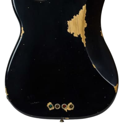 New Fender Custom Shop LTD '59 Precision Bass Special Relic Heavy Checking Aged Black image 4
