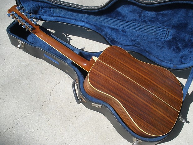 Vintage 1970's Aria Model 9414 12 String Acoustic Guitar w