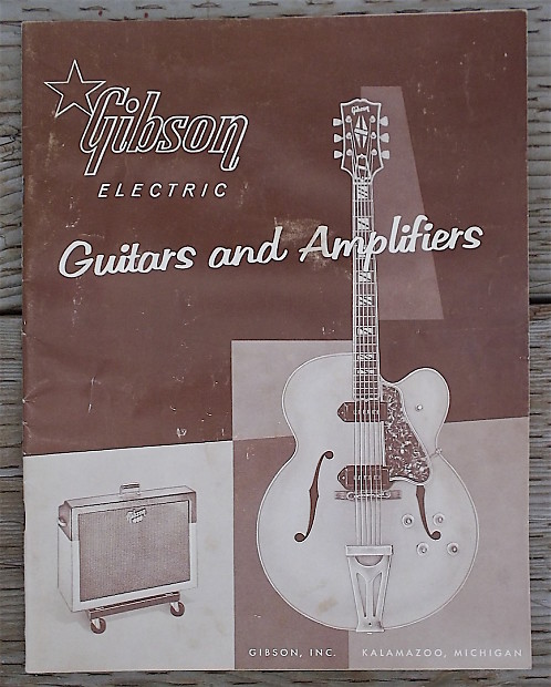 Gibson Catalog 1958 image 1