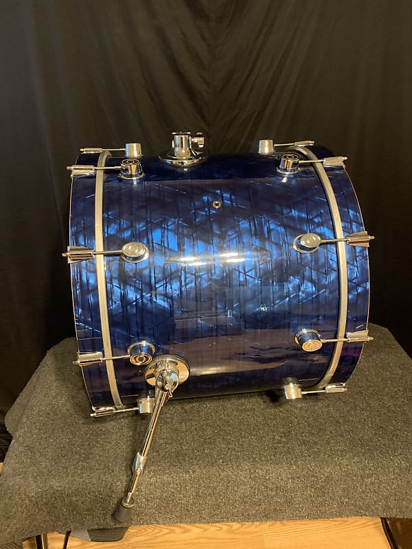 PDP By DW Pacific CX Series 22” Bass Drum Kick Drum Blue Onyx Reverb
