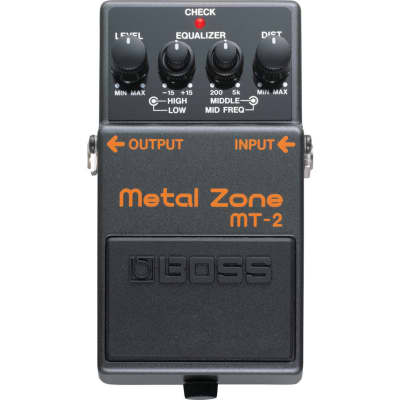 Reverb.com listing, price, conditions, and images for boss-mt-2-metal-zone