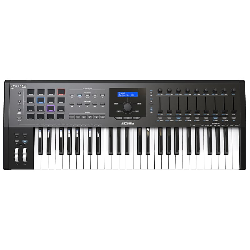Arturia Keylab MkII 49 49-Key Studio MIDI Keyboard Controller - Black image 1