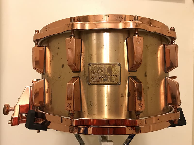 Sonor HLD-590 Signature 14x8" Cast Bronze Snare Drum 1987 - 1991 image 5