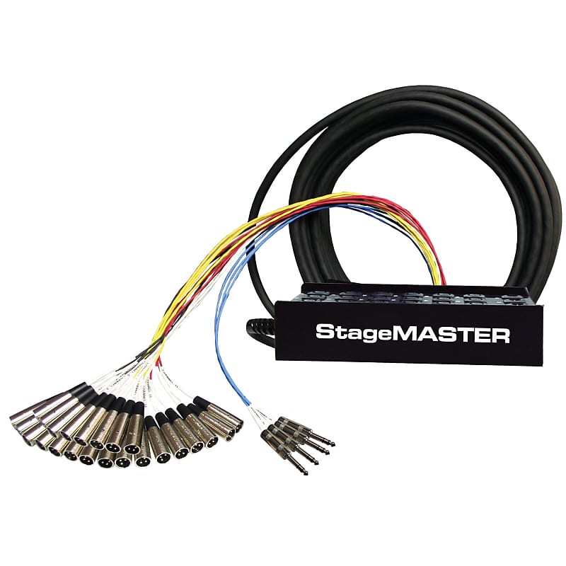 Pro Co SMC StageMASTER Audio Snake, 50 Foot, SMN2404-FBQ50, 24 In x 4 Out image 1