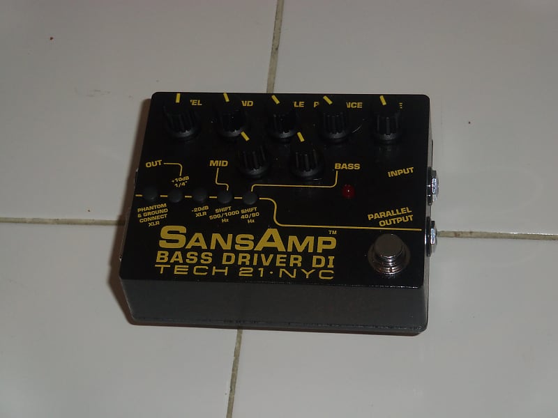 Tech 21 SansAmp Bass Driver DI V2 Bass Guitar Pedal | Reverb