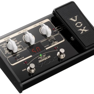 Vox Stomplab IIG Modeling Guitar Multi-Effects Processor Unit with Expression Pedal image 2
