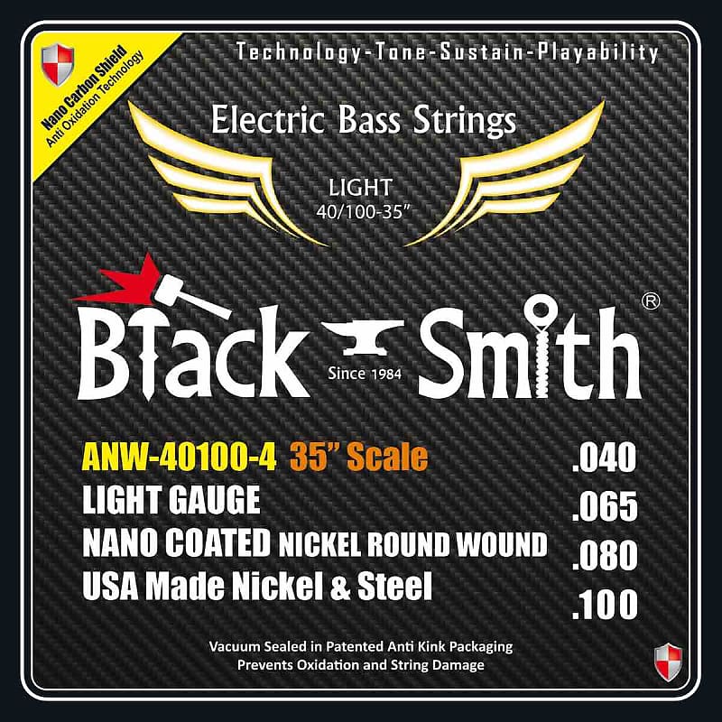 Black Smith A-NW40100-435 - Jeu Cordes basse 4 cordes 40-100 35 
