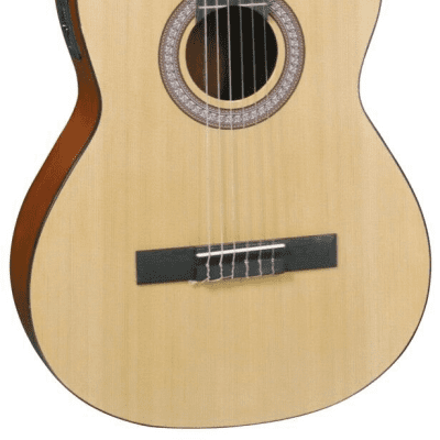 J Reynolds Classical Acoustic-Electric Guitar - Natural - JRC10E for sale