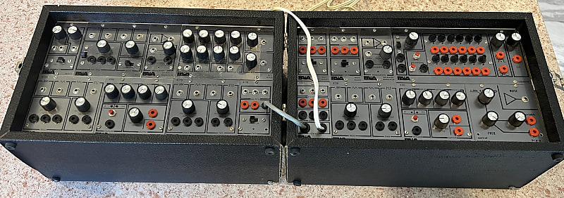 PAiA 4700 Vintage Modular Synth 1970s - 2 cabinets; Modules As Shown, NO keyboard image 1
