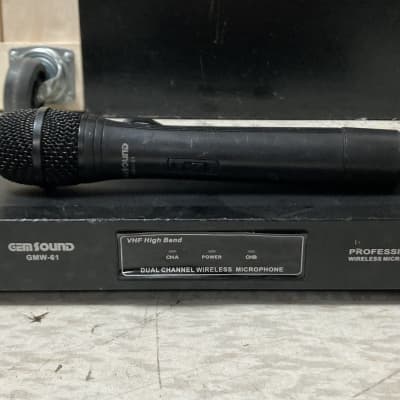 Gem Sound GMW 61 Dual Wireless Microphone GH Reverb