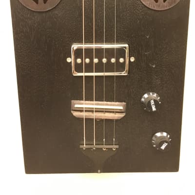 Acoustic Electric 4-string Cigar Box Guitar image 5
