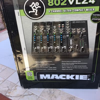 Mackie 802VLZ4 8-Channel Mic / Line Used Once 8Ch Pro & Studio Quality Grade Stereo Mixer image 1