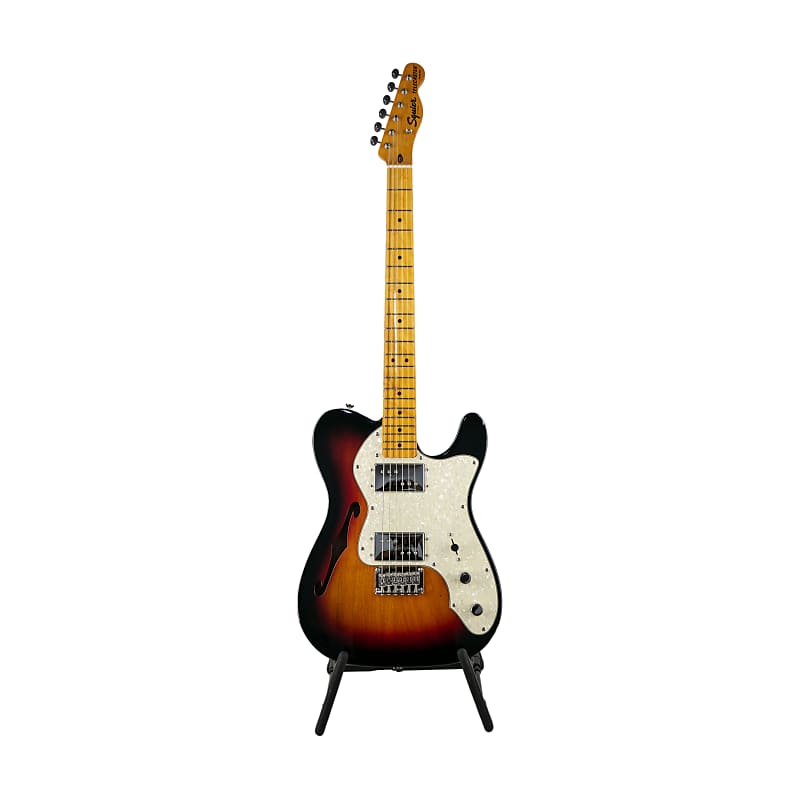 ギター Squier Classic Vibe Telecaster Thinline Amazon.com: Squier Classic Vibe 70s Thinline Telecaster