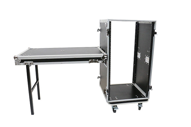 OSP RC20U-20SL 20-Space 20" ATA Amp/Effects Rack Case w/ Casters and Table image 1