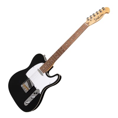 J&D Luthiers Custom TE-Style Electric Guitar (Black) image 3