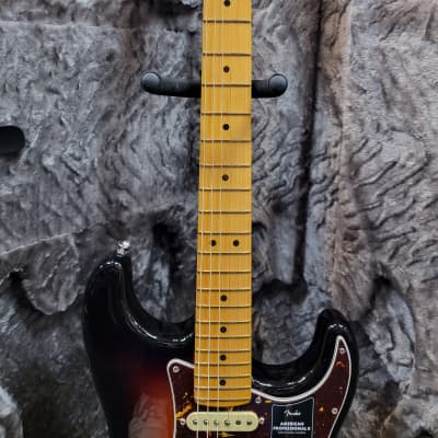 New, open box, Fender American Professional II Stratocaster 2024 3 Color Sunburst, Free Shipping! image 6