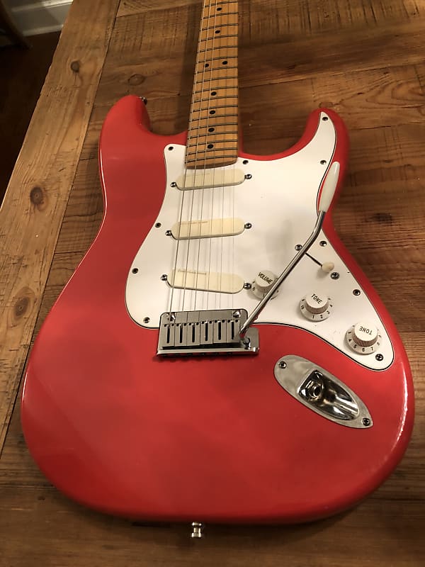 Fender Strat Plus  1987 Fiesta Red Lace Sensors TBX Wilkinson Sperzels image 1