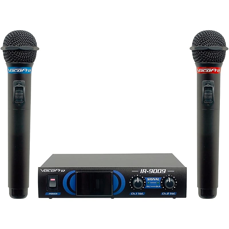 VocoPro IR-9009 Infrared Wireless Microphone System image 1