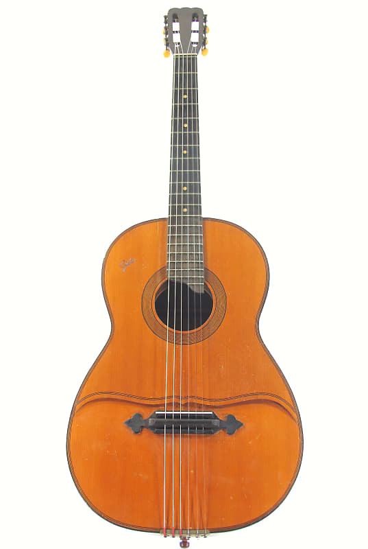 Lucien Gelas 1956 double top classical guitar - very interesting construction + extremly good sounding historical guitar - video! image 1