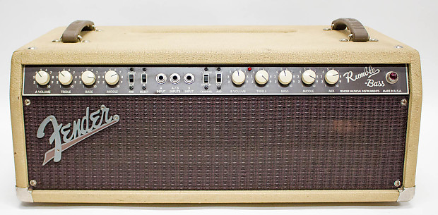 Fender rumble bass on sale head