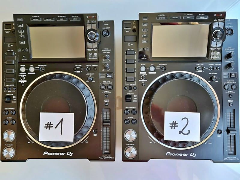 Pioneer CDJ-350×2 Vestax VMC-002XLu Vestax VMC-002XLu(not Tested), Pioneer CDJ-350(Tested OK) ×2