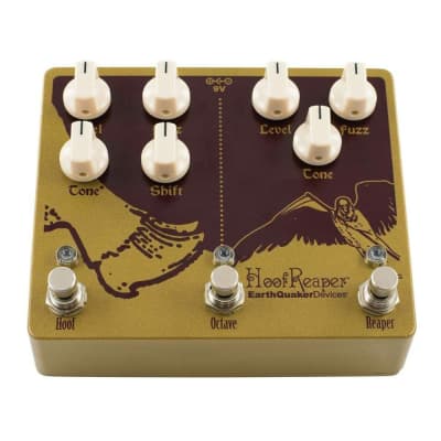EarthQuaker Devices Hoof Reaper Double Fuzz Pedal with Octave Up image 2